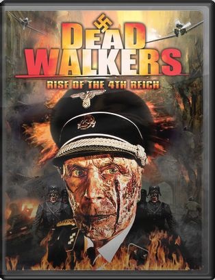 Dead Walkers - 2013 digital download art & 2014 DVD art - Nathan Head Nazisploitation zombie horror